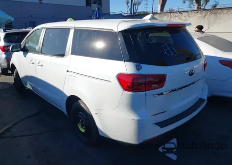 2019 Kia Sedona Lx из США, поврежденный, VIN KNDMB5C11K6567430